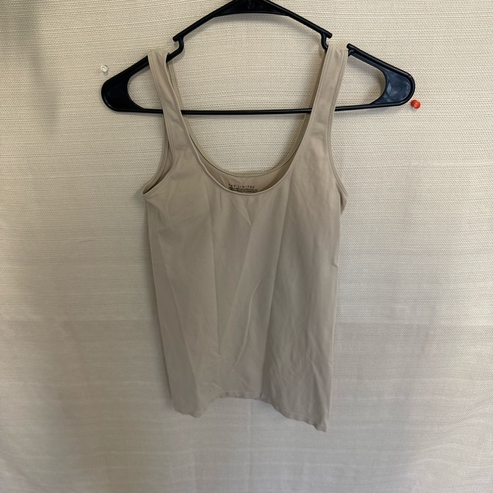 The Limited Light Beige Tank Top